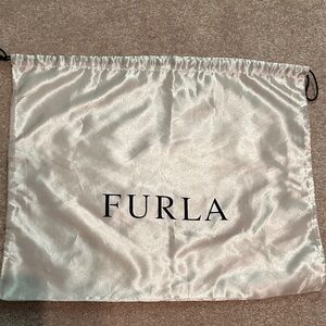 Furla Ivory Satin Dust Bag also great for travel or storage.